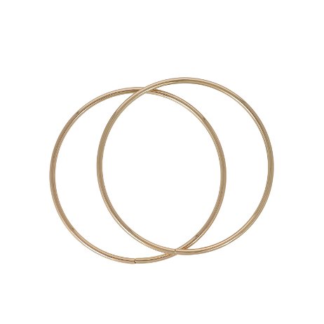 MANICI TONDI IN FERRO ORO