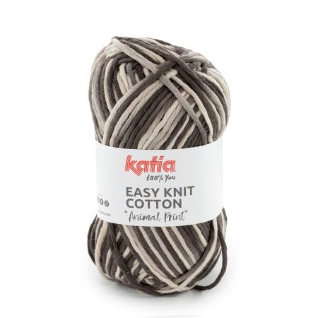 EASY KNIT COTTON - ANIMAL PRINT