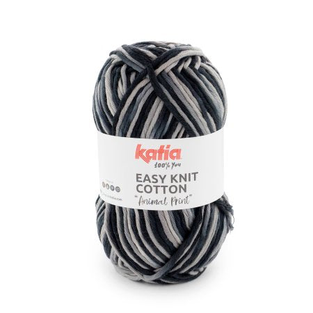 EASY KNIT COTTON - ANIMAL PRINT