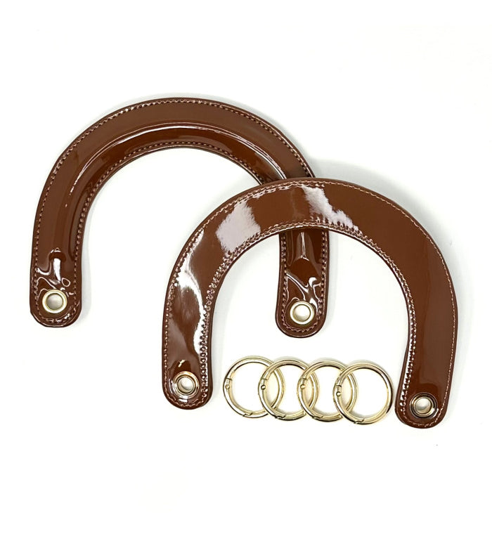 MANICI IN VERNICE CON ANELLI GOLD